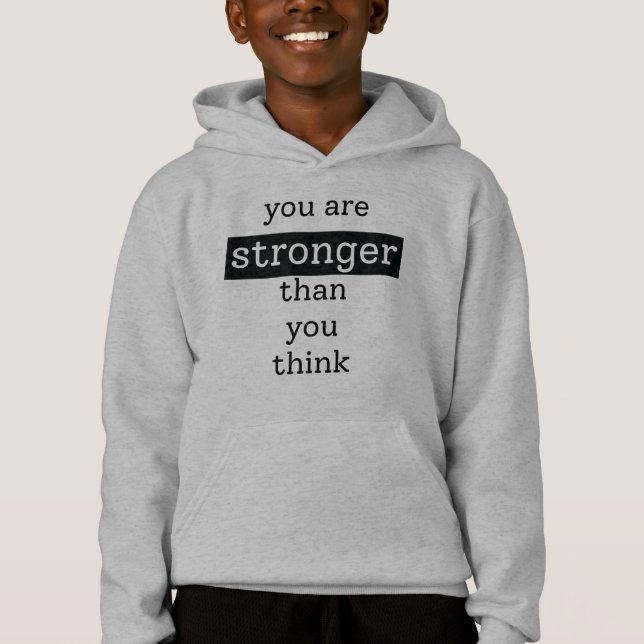 You are stronger than you think (Front)