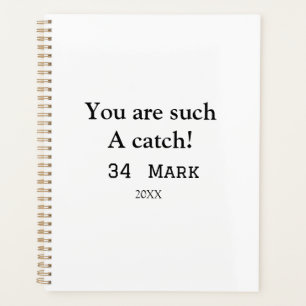 You are such a catch boyfriend valentine sports na planner