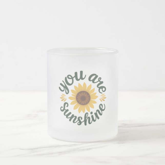  You Are Sunshine Ceramic Mug (Center)
