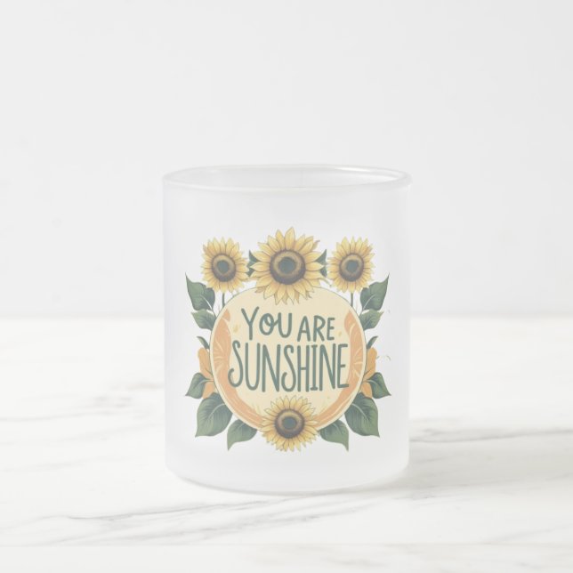 You Are Sunshine Ceramic Mug (Center)