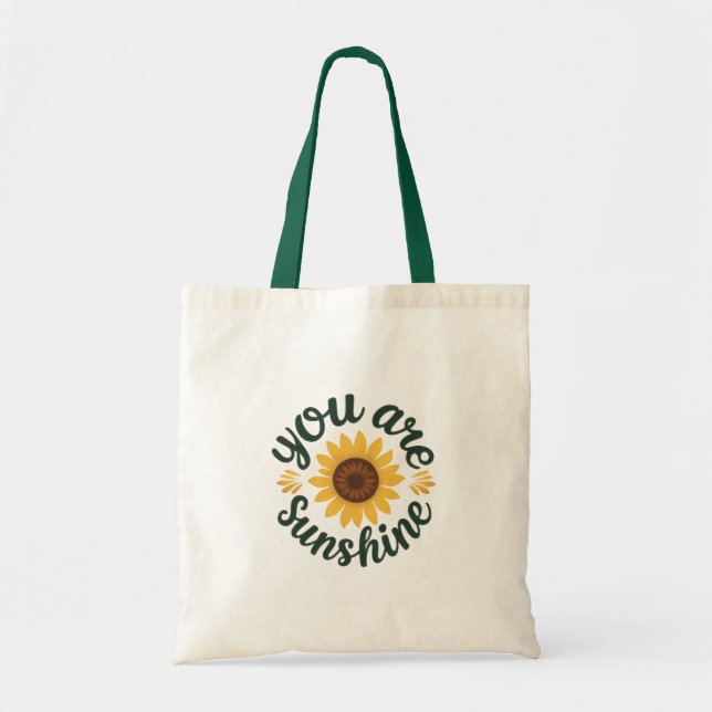 You Are Sunshine Tote Bag (Front)