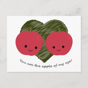 You are the Apple of my Eye Postcard