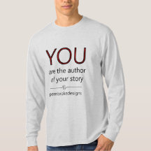 You are the author of your story (black) T-Shirt