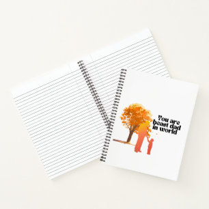 You Are the Best Dad in the World – Heartfelt Typo Notebook