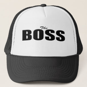 you are the boss trucker hat