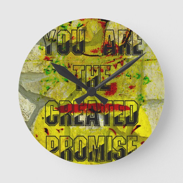 You are the created promise round clock (Front)