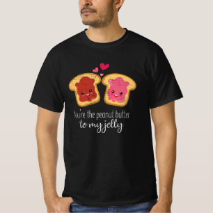 You Are The Peanut Butter To My Jelly Cute Kawaii T-Shirt