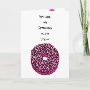 You are the Sprinkles on my Donut, Happy Birthday Invitation