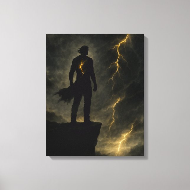 You Are the Storm – Canvas Wall Art (Front)