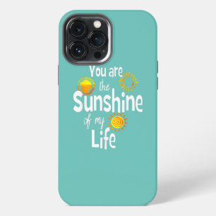 You Are The Sunshine Of My Life Couple Mom Dad iPhone 13 Pro Max Case