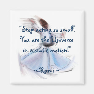 You Are The Universe! The Poetic Wisdom of RUMI Magnet