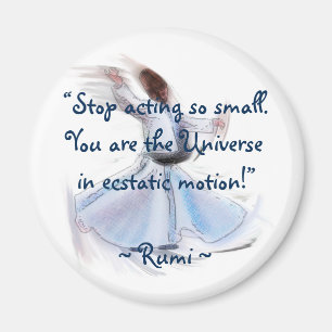 You Are The Universe! The Poetic Wisdom of RUMI Magnet
