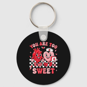 You Are Too Sweet Diabetes Awareness Insulin Valen Key Ring