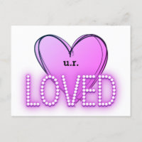 You Are (U.R.) Loved | Purple Heart