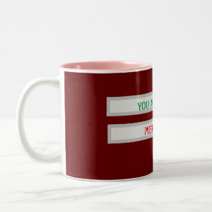 You Are Unique Merry Xmas Mug