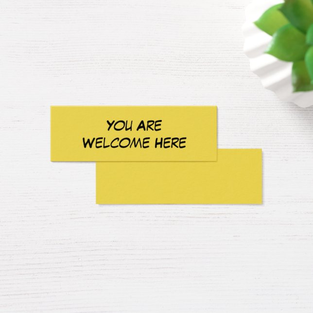 "You Are Welcome Here" Kind Note for Inclusion (Desk)