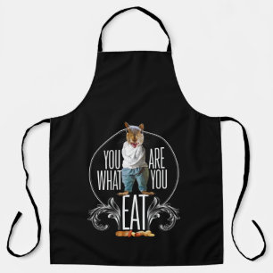 You Are What You Eat - Funny Squirrel Nuts Apron