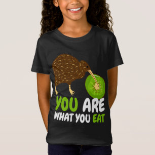 You Are What You Eat I Kiwi Bird Fruit Ornithology T-Shirt