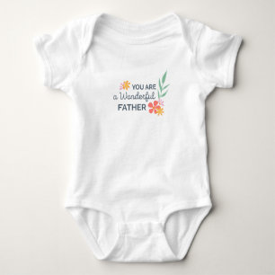 You Are Wonderful Father's Day Bodysuit
