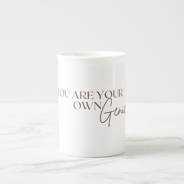 You Are Your Own Genie      Bone China Mug (Front)