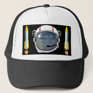 You As Astronaut Photo Replacement Trucker Hat