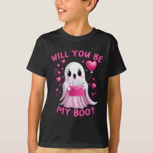 You Be My Boo Cute Ghost Halloween Spooky Season T-Shirt