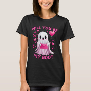 You Be My Boo Cute Ghost Halloween Spooky Season  T-Shirt