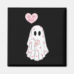 You Be My Boo Funny Spooky Ghost Valentine Day Magnet