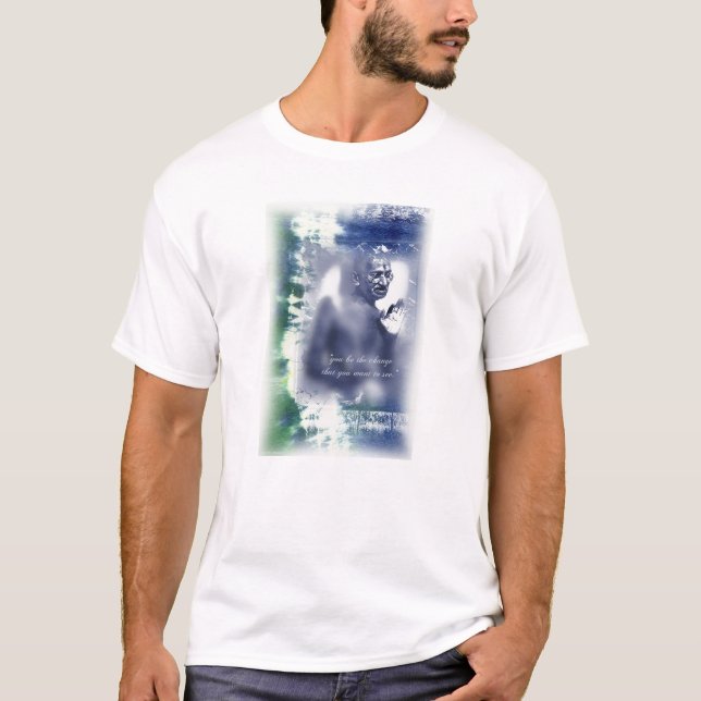 You be the Change by Gregory Gallo T-Shirt (Front)