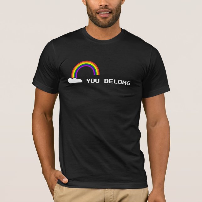 YOU BELONG PRIDE T-Shirt (Front)