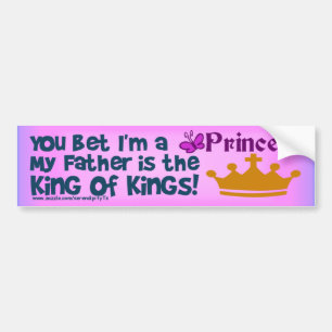 You Bet I'm a Princess Bumper Sticker