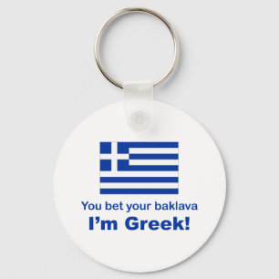 You Bet Your Baklava Key Ring