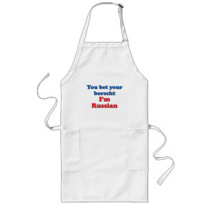 You Bet Your Borscht Long Apron