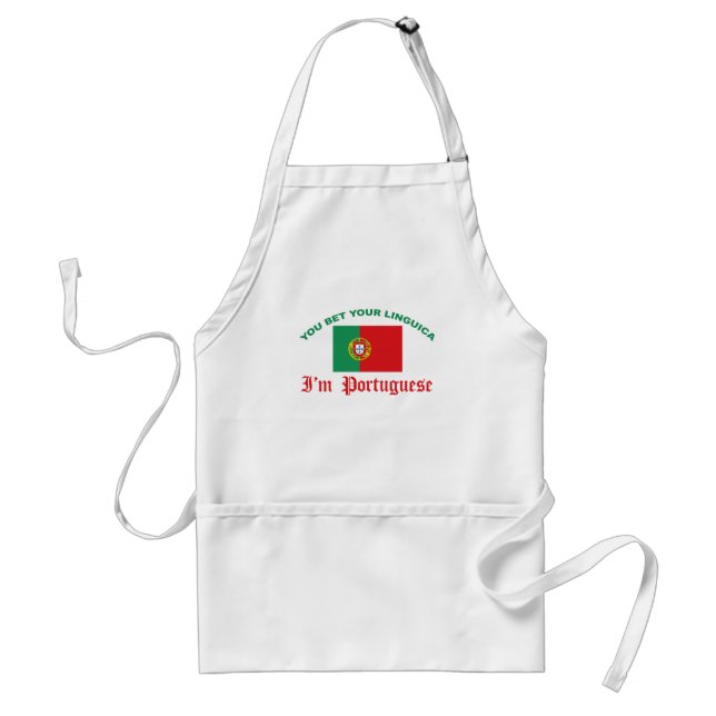 You Bet Your Linguica Standard Apron (Front)