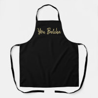 You Betcha Black with Gold Script