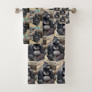 YOU BIG GORILLA  BATH TOWEL SET