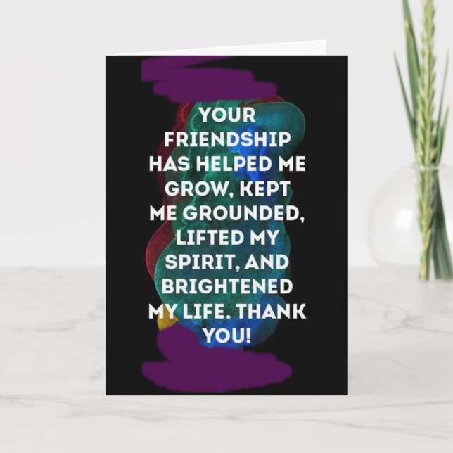 YOU BRIGHTEN MY LIFE **HAPPY BIRTHDAY** TO YOU! CARD (Front)