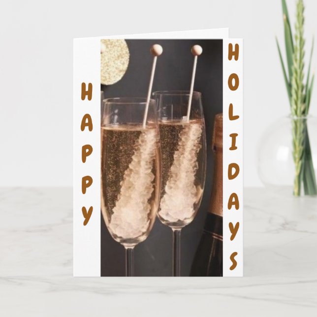 YOU BRING HAPPINESS TO MY LIFE **HOLIDAY CHEER** HOLIDAY CARD (Front)