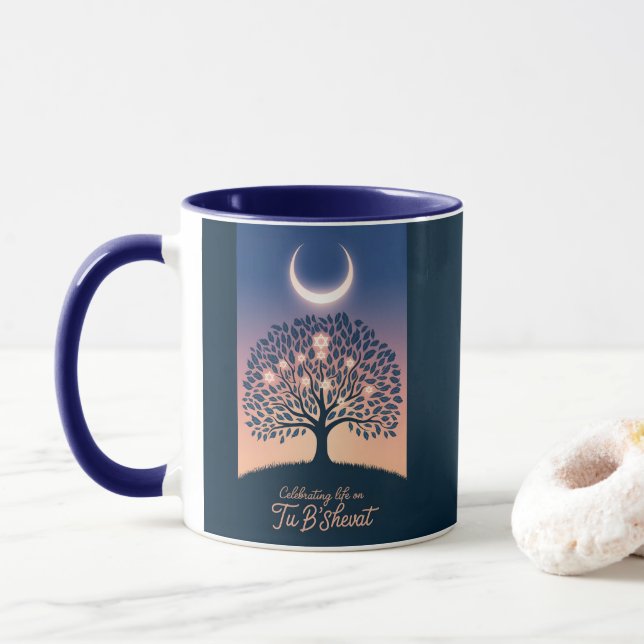 You B'Shevat: A Radius of Light Mug (With Donut)