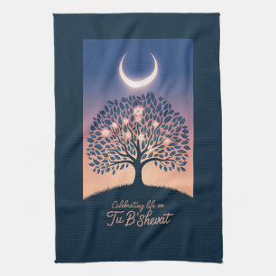 You B'Shevat: A Radius of Light Tea Towel