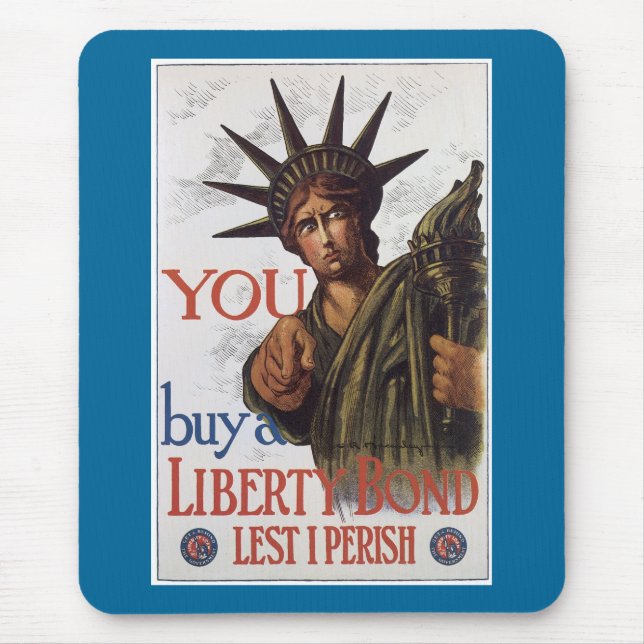 You buy a Liberty Bond Lest I Perish Mouse Mat (Front)