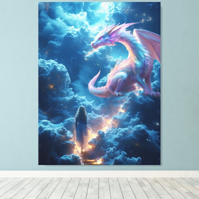 You Can Achieve Anything!  Canvas Print (Insitu(Wood Floor))
