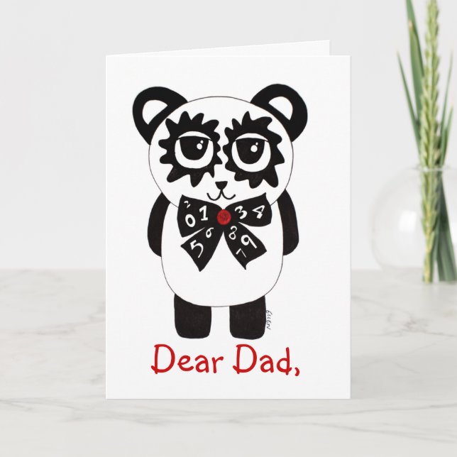 You Can Always Count On Me - Father's Day Thank You Card (Front)
