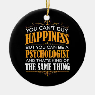 You Can Be A Psychologist Ceramic Tree Decoration