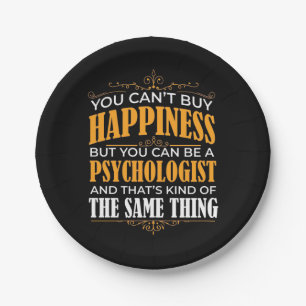 You Can Be A Psychologist Paper Plate