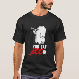 You Can Boo It Funny Ghost Pun Halloween Funny T-Shirt