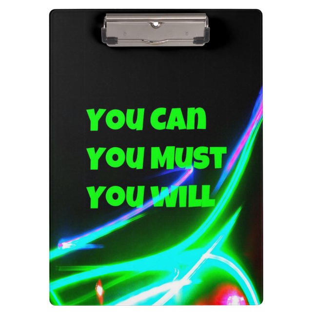 You Can Clipboard (Front)