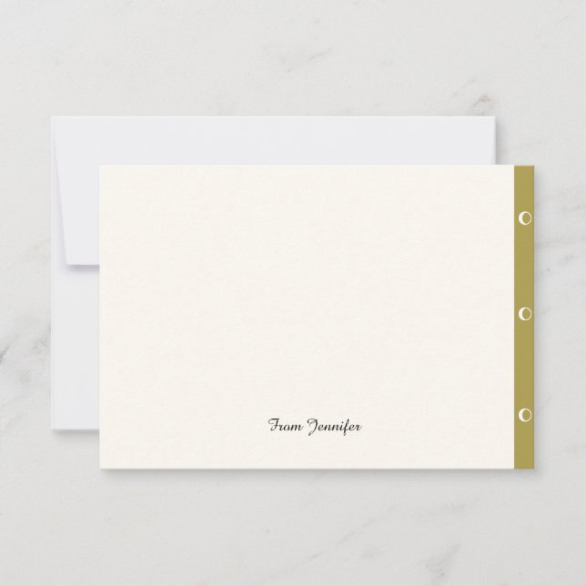 You can customise  thank you card (Front)