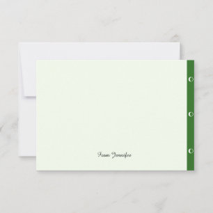 You can customise  thank you card