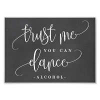You Can Dance Bar Sign Choose Your Size Chalkboard